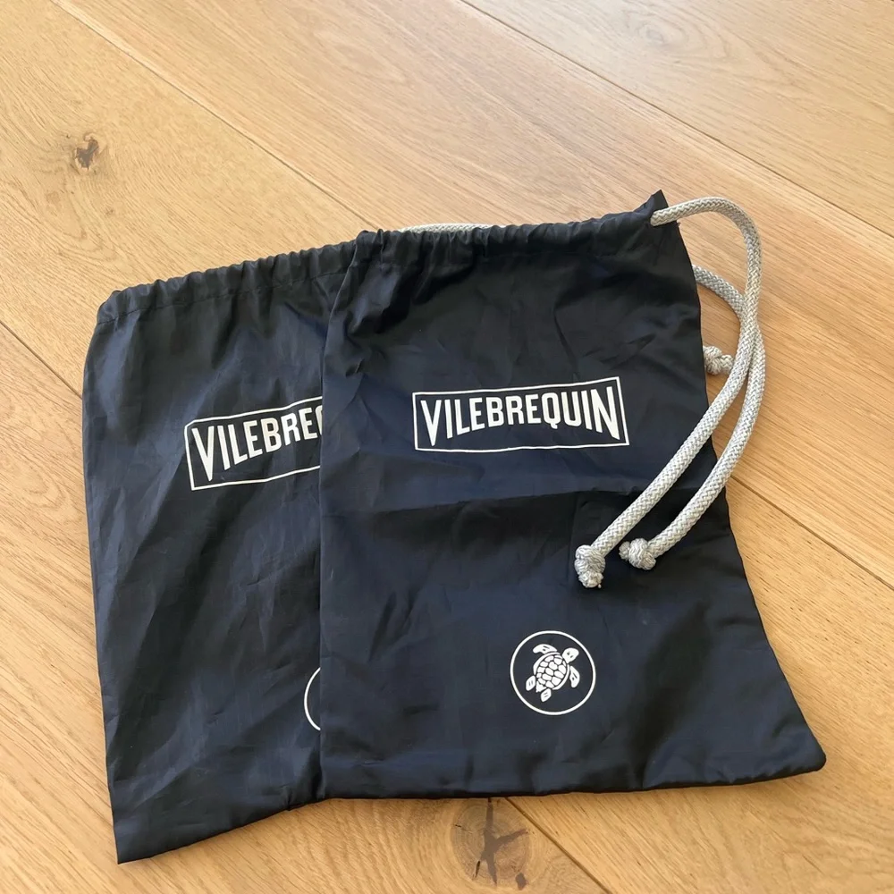 Vilebrequin Navy Drawstring Bags
